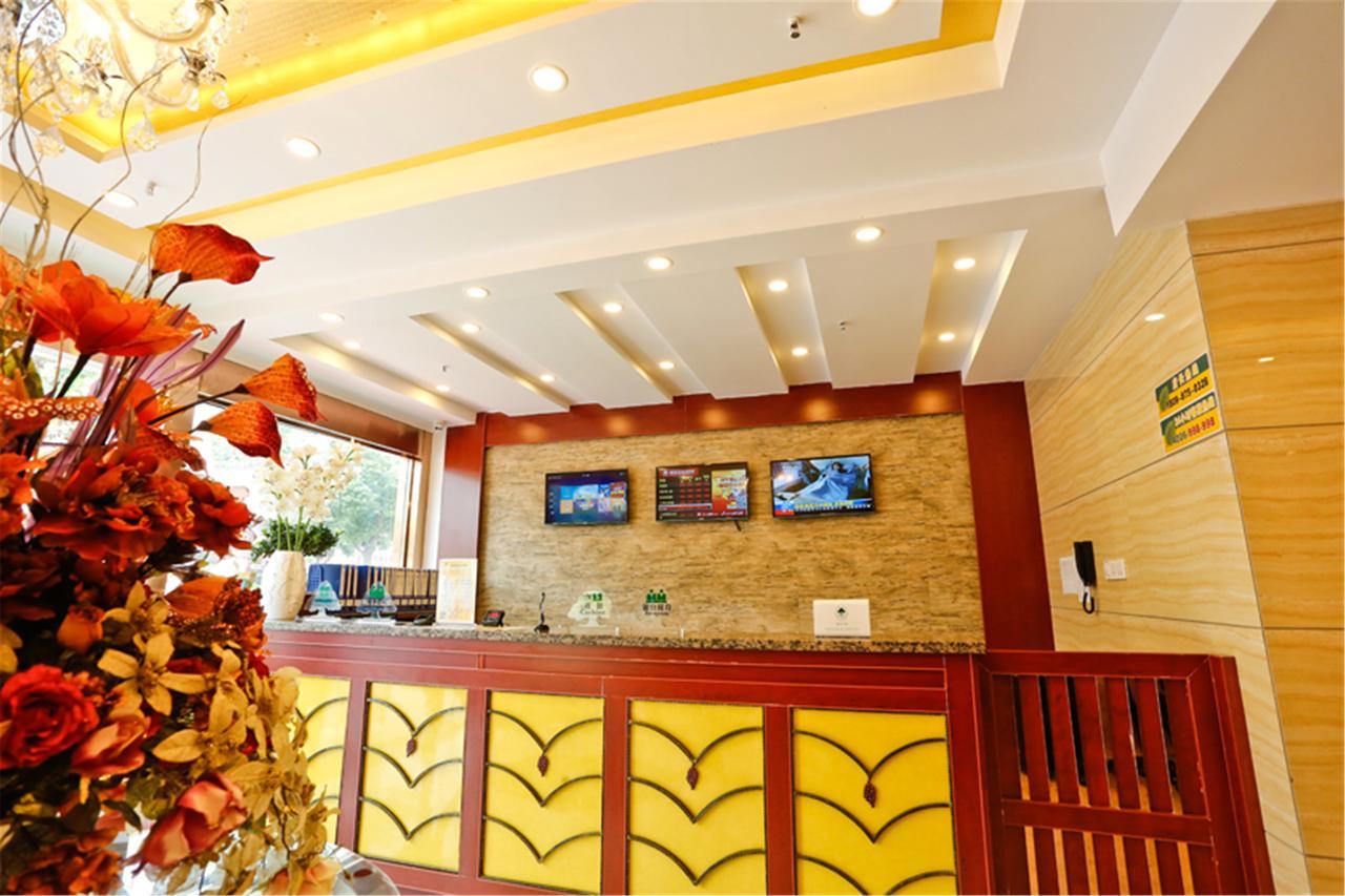 Greentree Inn Tianjin West Railway Station Stage Hotel Exterior foto